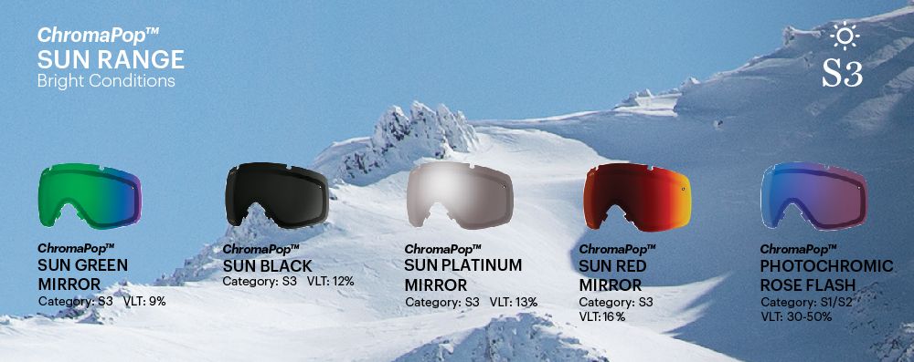 Smith sunglasses and goggles