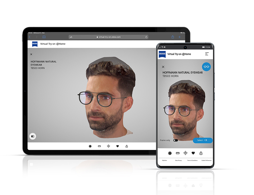 online eyewear shopping
