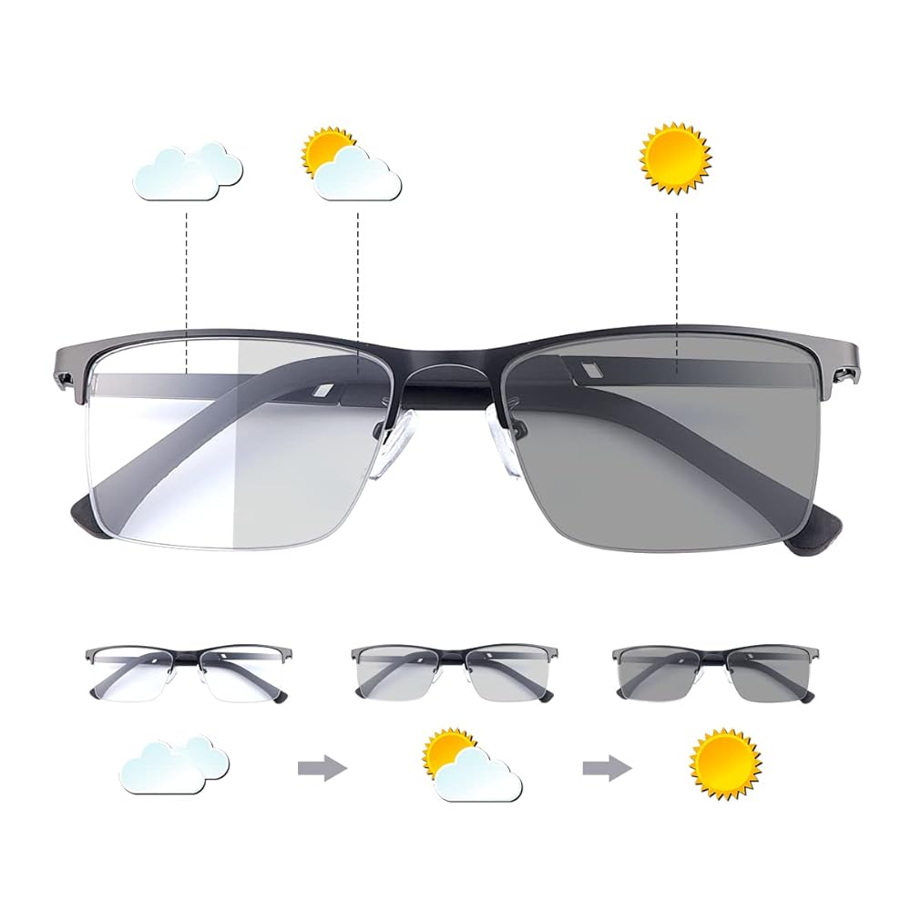 photochromic progressive lenses