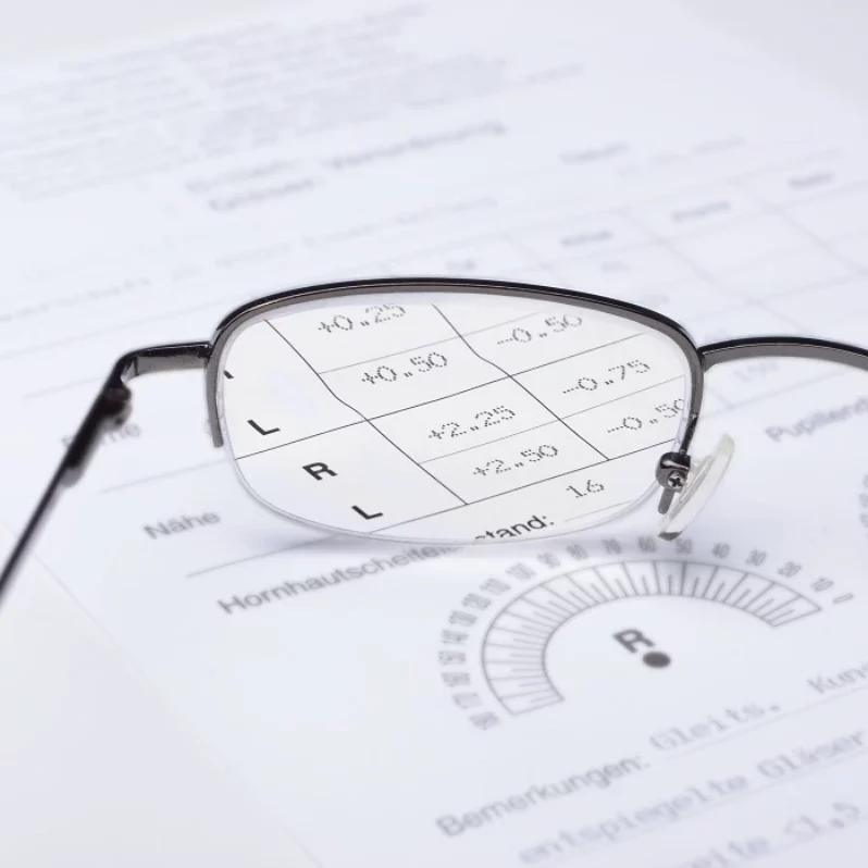 prescription glasses