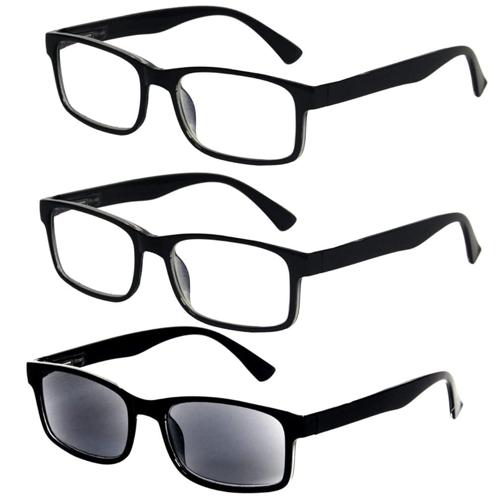 shaded reading glasses